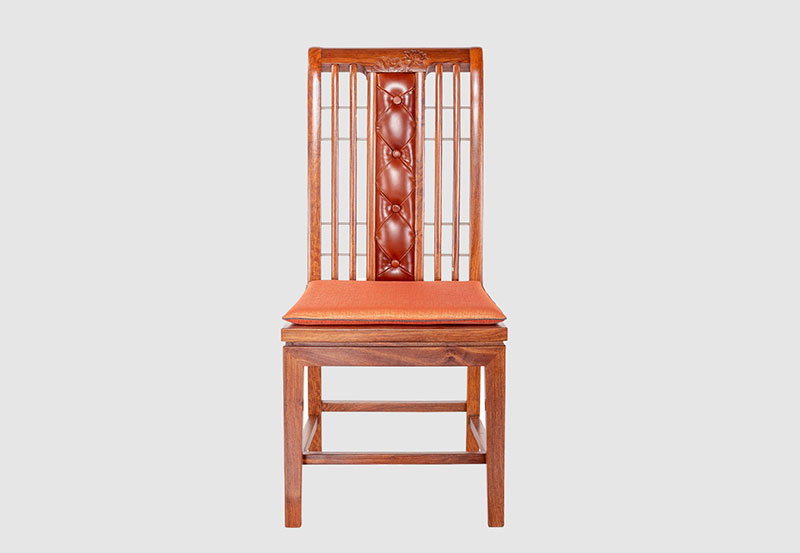 饶阳芙蓉榭中式实木餐椅效果图